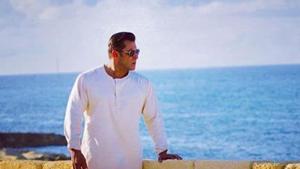 Salman Khan in a throwback picture from the sets of Bharat in Malta. Salman Khan in a throwback picture from the sets of Bharat in Malta.