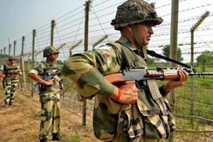 The soldier was shot near his home in Sopore.(AFP) The soldier was shot near his home in Sopore.(AFP)