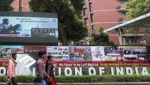 Lok Sabha elections 2019: Election Commission bans uncertified political ads on poll date and day before(REUTERS) Lok Sabha elections 2019: Election Commission bans uncertified political ads on poll date and day before(REUTERS)