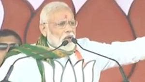 Modi asserted that the opposition parties could stoop to any level to remove him from power. Modi asserted that the opposition parties could stoop to any level to remove him from power.