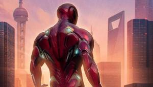 Robert Downey Jr’s Iron Man in a poster for Avengers Endgame. Robert Downey Jr’s Iron Man in a poster for Avengers Endgame.