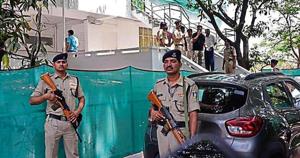 Income Tax officials on Sunday launched nationwide raids on Sunday, targeting at least four dozen locations in Madhya Pradesh and Delhi, all residences and offices of people linked to chief minister Kamal Nath.(Mujeeb Faruqui/ht photo) Income Tax officials on Sunday launched nationwide raids on Sunday, targeting at least four dozen locations in Madhya Pradesh and Delhi, all residences and offices of people linked to chief minister Kamal Nath.(Mujeeb Faruqui/ht photo)