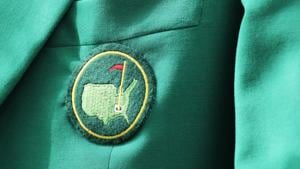 A detail of a green jacket during the Drive, Chip and Putt Championship at Augusta National Golf Club.(AFP) A detail of a green jacket during the Drive, Chip and Putt Championship at Augusta National Golf Club.(AFP)