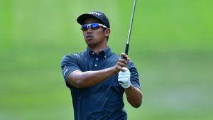 Arie Irawan of Malaysia plays a shot during Day One of the Maybank Championship Malaysia at Saujana Golf Club on February 9, 2017 in Kuala Lumpur, Malaysia. (Photo by Stuart Franklin/Getty Images)(Getty Images) Arie Irawan of Malaysia plays a shot during Day One of the Maybank Championship Malaysia at Saujana Golf Club on February 9, 2017 in Kuala Lumpur, Malaysia. (Photo by Stuart Franklin/Getty Images)(Getty Images)