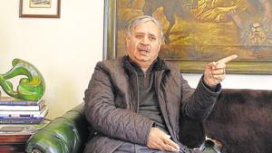 This was the reason that he left Congress in 2014 and joined BJP, political analyst and journalist Anil Arya said.(Yogendra Kumar/HT PHOTO) This was the reason that he left Congress in 2014 and joined BJP, political analyst and journalist Anil Arya said.(Yogendra Kumar/HT PHOTO)