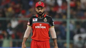 Royal Challengers Bangalore captain Virat Kohli walks into the field at the start of the VIVO IPL T20 cricket match between Royal Challengers Bangalore and Mumbai Indians in Bangalore(AP) Royal Challengers Bangalore captain Virat Kohli walks into the field at the start of the VIVO IPL T20 cricket match between Royal Challengers Bangalore and Mumbai Indians in Bangalore(AP)