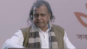 Mithun Chakraborty in a still from The Tashkent Files trailer. Mithun Chakraborty in a still from The Tashkent Files trailer.