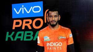 Siddharth Desai joined Telegu Titans for <span class='webrupee'>₹</span>1.45 crore.(PKL) Siddharth Desai joined Telegu Titans for <span class='webrupee'>₹</span>1.45 crore.(PKL)