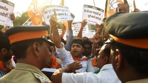 The Delhi government’s principal secretary (law) AK Mendiratta, who was caught in a tussle with the state government over the prosecution sanction pertaining to the JNU sedition case, has been repatriated to his parent cadre of judicial services(AFP File Photo) The Delhi government’s principal secretary (law) AK Mendiratta, who was caught in a tussle with the state government over the prosecution sanction pertaining to the JNU sedition case, has been repatriated to his parent cadre of judicial services(AFP File Photo)