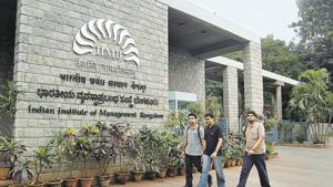 Indian Institute of Management Bangalore (IIM-B) has topped the list of management institutes in the county, in the National Institutional Ranking Framework list for the best institutes of 2019 released by the Ministry of Human Resource Development.(HT file) Indian Institute of Management Bangalore (IIM-B) has topped the list of management institutes in the county, in the National Institutional Ranking Framework list for the best institutes of 2019 released by the Ministry of Human Resource Development.(HT file)