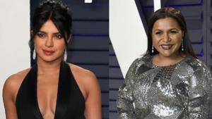 Priyanka Chopra and Mindy Kaling are rumoured to be working on a project.(AFP/AP) Priyanka Chopra and Mindy Kaling are rumoured to be working on a project.(AFP/AP)