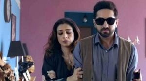 Ayushmann Khurrana and Tabu earn accolades for their performance in AndhaDhun. Ayushmann Khurrana and Tabu earn accolades for their performance in AndhaDhun.