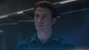 Chris Evans in a still from the Avengers: Endgame trailer.