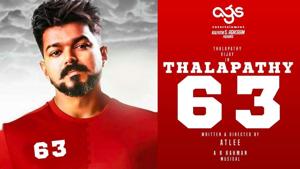 Thalapathy 63 stars Vijay in the lead role. Thalapathy 63 stars Vijay in the lead role.