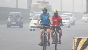 However, the condition was better than February’s daily average of 83.6ug/m3, indicating cleaner air in March.(Yogendra Kumar/HT PHOTO) However, the condition was better than February’s daily average of 83.6ug/m3, indicating cleaner air in March.(Yogendra Kumar/HT PHOTO)