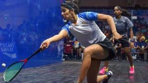 A file photo of India's Joshna Chinappa.(PTI) A file photo of India's Joshna Chinappa.(PTI)