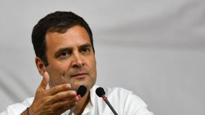 Lok Sabha elections 2019: Congress releases(AFP) Lok Sabha elections 2019: Congress releases(AFP)