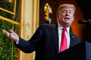 Trump has staked his presidency on his insistence that the United States is being overrun by migrants and asylum seekers.(REUTERS FILE PHOTO) Trump has staked his presidency on his insistence that the United States is being overrun by migrants and asylum seekers.(REUTERS FILE PHOTO)