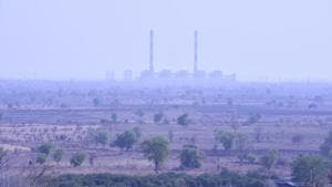 Amravati, India - March 28, 2019: Non Operational Ratan India Thermal Power plant in Amravati, India, on Thursday, March 28, 2019. (Photo by Anshuman Poyrekar/Hindustan Times)(Anshuman Poyrekar/HT Photo) Amravati, India - March 28, 2019: Non Operational Ratan India Thermal Power plant in Amravati, India, on Thursday, March 28, 2019. (Photo by Anshuman Poyrekar/Hindustan Times)(Anshuman Poyrekar/HT Photo)