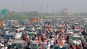 Party insiders said it is not clear when the names of the Congress candidates would be announced formally.(HT File) Party insiders said it is not clear when the names of the Congress candidates would be announced formally.(HT File)