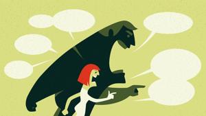 The comments rush out like a tsunami, flattening young and fragile egos(Getty Images) The comments rush out like a tsunami, flattening young and fragile egos(Getty Images)