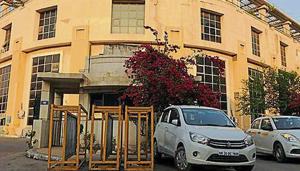 Almost 85% of said land is under the panchayat, while remaining 15% has plots where MCG’s offices are located(HT Photo) Almost 85% of said land is under the panchayat, while remaining 15% has plots where MCG’s offices are located(HT Photo)