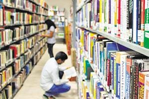 The library. Krea university, in Sri City in Andhra Pradesh, is currently functioning out of a 40-acre campus, but work has begun on building a world-class campus on a 200-acre site.