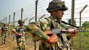 IThe forces retaliated, ensuing an encounter, the official said, adding the exchange of firing was going on and further details were awaited.(AFP) IThe forces retaliated, ensuing an encounter, the official said, adding the exchange of firing was going on and further details were awaited.(AFP)