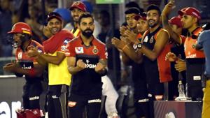 Royal Challengers Bangalore (RCB) captain Virat Kohli reacts during the Indian Premier League.(PTI) Royal Challengers Bangalore (RCB) captain Virat Kohli reacts during the Indian Premier League.(PTI)