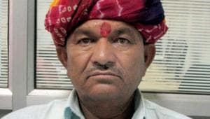 Manshankar Ninama(HT FILE PHOTO) Manshankar Ninama(HT FILE PHOTO)