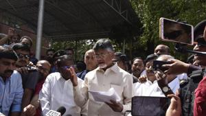 KTR, as Rama Rao is popularly known, said there was no scope for tampering with the EVMs, and remarked that if this had happened, people would have revolted.(Sanjeev Verma/HT PHOTO) KTR, as Rama Rao is popularly known, said there was no scope for tampering with the EVMs, and remarked that if this had happened, people would have revolted.(Sanjeev Verma/HT PHOTO)