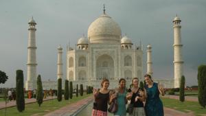 Despite having about 200 protected heritage sites, tourism in Agra is focused around Taj Mahal.(HT Photo)