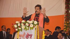 Bhojpuri actor Ravi Kishan has been fielded by BJP from Gorakhpur Lok Sabha seat.(Ravi Kishan/Twitter)