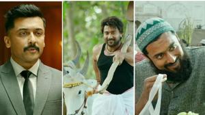 Suriya will be seen in many disguises throughout Kaappaan.(Instagram) Suriya will be seen in many disguises throughout Kaappaan.(Instagram)