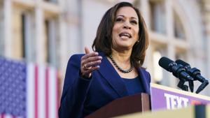 U.S. Senator Kamala Harris and her husband reported more than $2 million in income on their 2018 federal tax return.(AFP) U.S. Senator Kamala Harris and her husband reported more than $2 million in income on their 2018 federal tax return.(AFP)