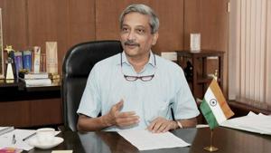 Manohar Parrikar’s son on Monday delivered a sharp rejoinder to Nationalist Congress Party boss Sharad Pawar over claims that the former defence minister had quit the union cabinet over the Rafale deal.(PTI File Photo) Manohar Parrikar’s son on Monday delivered a sharp rejoinder to Nationalist Congress Party boss Sharad Pawar over claims that the former defence minister had quit the union cabinet over the Rafale deal.(PTI File Photo)
