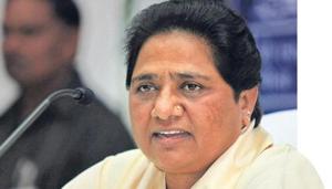 Mayawati attacked the Election Commission for what she said its lack of courage to act against the Prime Minister.(PTI)