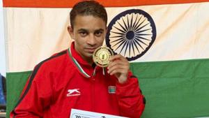 File image of Amit Panghal.(PTI) File image of Amit Panghal.(PTI)