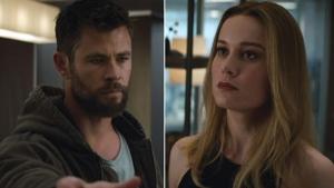 Avengers Endgame interview saw Brie Larson shutting down Chris Hemsworth. Avengers Endgame interview saw Brie Larson shutting down Chris Hemsworth.