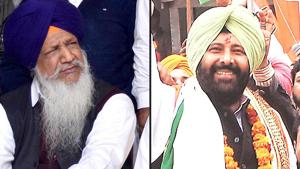 Gulzar Singh Ranike (left) is the Shiromani Akali Dal candidate from Faridkot Lok Sabha seat while Kewal Singh Dhillon (right) has been fielded by the Congress from Sangrur.(HT Photos) Gulzar Singh Ranike (left) is the Shiromani Akali Dal candidate from Faridkot Lok Sabha seat while Kewal Singh Dhillon (right) has been fielded by the Congress from Sangrur.(HT Photos)