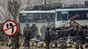 In February 2019, the Pakistan-based terrorist group Jaish-e-Muhammad claimed responsibility for a bombing in Kashmir that killed at least 40 Indian soldiers(PTI) In February 2019, the Pakistan-based terrorist group Jaish-e-Muhammad claimed responsibility for a bombing in Kashmir that killed at least 40 Indian soldiers(PTI)