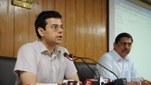 To ensure that polls are conducted in a fair and transparent manner, the Election Commission of India has also appointed four observers.(HT Photo) To ensure that polls are conducted in a fair and transparent manner, the Election Commission of India has also appointed four observers.(HT Photo)
