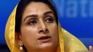 Harsimrat Kaur Badal(HT File) Harsimrat Kaur Badal(HT File)
