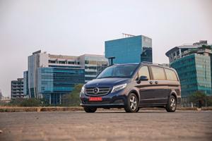 The electrically-operated sliding doors allow the main cabin to be accessed easily even in a tight parking spot The electrically-operated sliding doors allow the main cabin to be accessed easily even in a tight parking spot