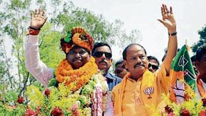 Voting in the Khunti parliamentary constituency are going take place in the fifth phase on May 6.(HT Photo) Voting in the Khunti parliamentary constituency are going take place in the fifth phase on May 6.(HT Photo)