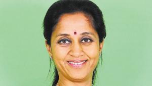 There are barely 12 women from mainstream political parties who are contesting the 17th Lok Sabha elections in Maharashtra. Supriya Sule is daughter of NCP president Sharad Pawar.(HT FILE)