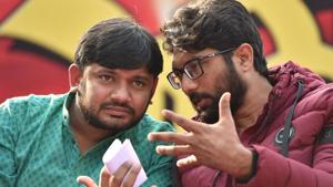 The BJP has said that Kanhaiya Kumar has had to face stiff opposition wherever he has gone to solicit support in Begusarai for his past utterances as JNUSU president.(HT PHOTO) The BJP has said that Kanhaiya Kumar has had to face stiff opposition wherever he has gone to solicit support in Begusarai for his past utterances as JNUSU president.(HT PHOTO)
