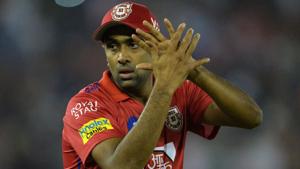 Kings XI Punjab cricketer and team captain Ravichandran Ashwin gestures after victory.(AFP) Kings XI Punjab cricketer and team captain Ravichandran Ashwin gestures after victory.(AFP)