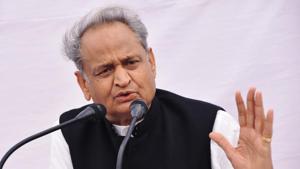 BJP also urged the Election Commission to take cognisance of the matter and take action against Gehlot.(HT Photo)