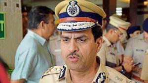 Gurugram police commissioner Muhammad Akil after a meeting with police officers from NCR cities about preparations for Lok Sabha elections in Haryana and Delhi, Wednesday, April 18, 2019.(HT Photo) Gurugram police commissioner Muhammad Akil after a meeting with police officers from NCR cities about preparations for Lok Sabha elections in Haryana and Delhi, Wednesday, April 18, 2019.(HT Photo)